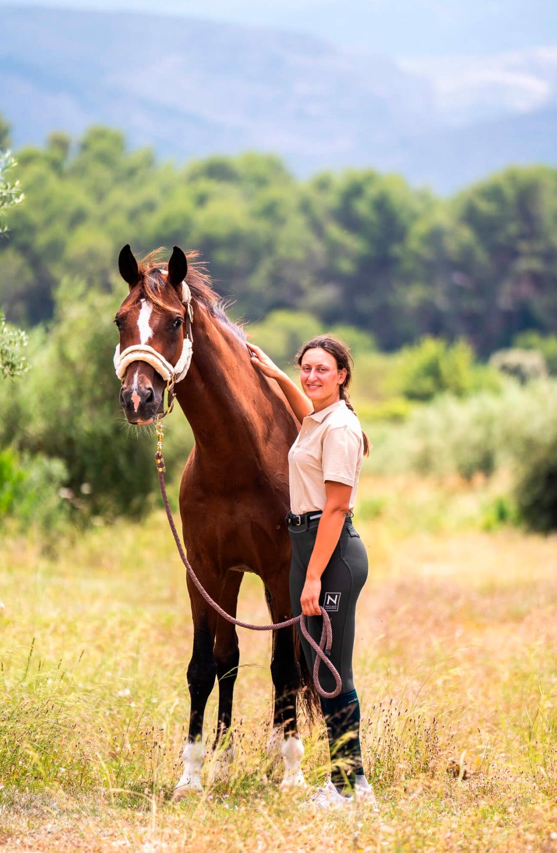 Lucía Galbis at Dansbjerg Stables