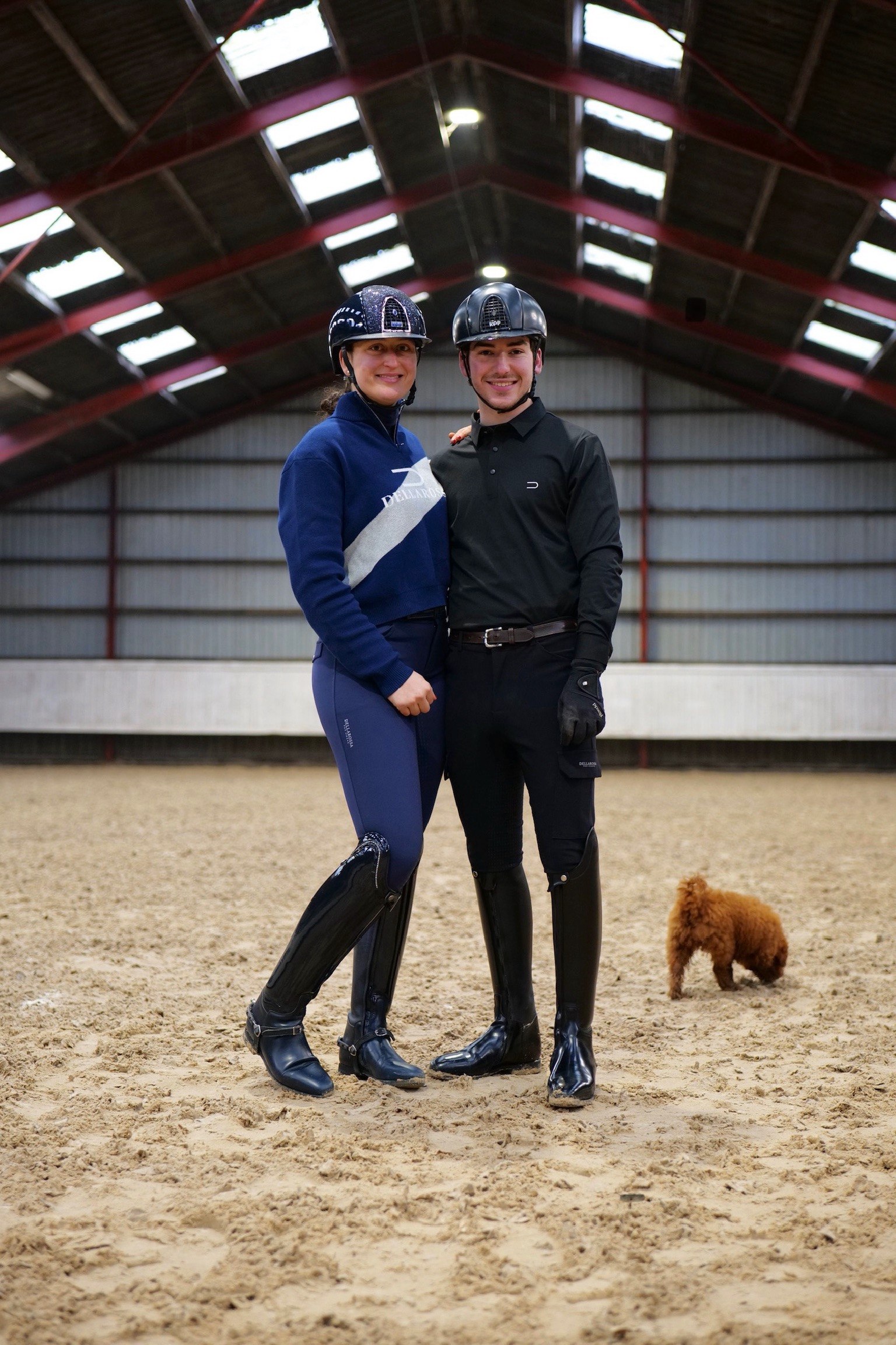 Lucía Galbis with Dellarossa for Riders