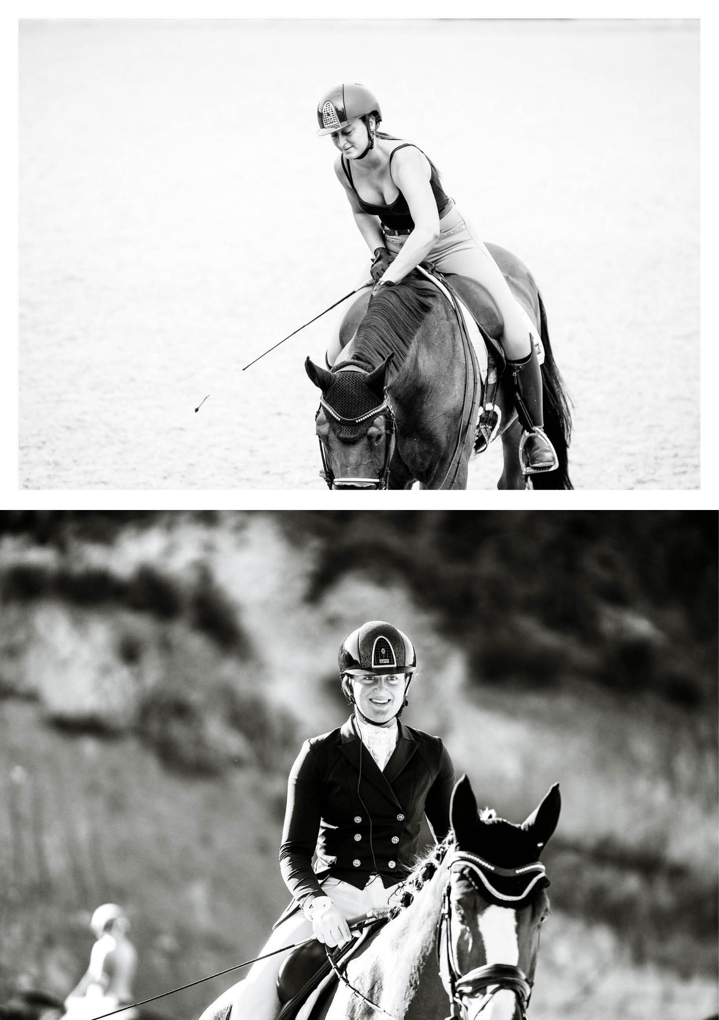 Lucía Galbis dressage training in North Jutland Denmark